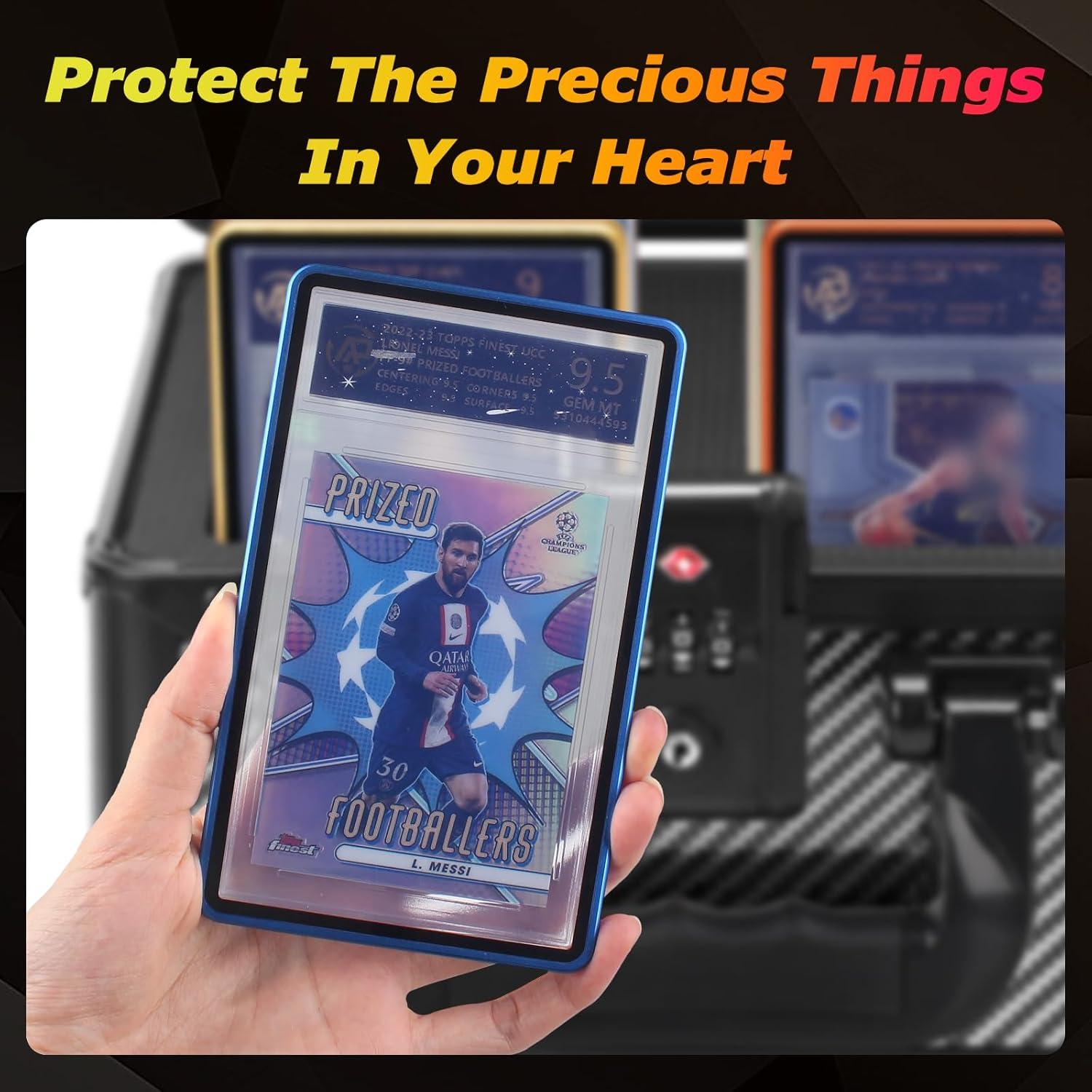 Caja de Almacenamiento de Cartas ZINHO Negra, 80+ Cartas, TSA