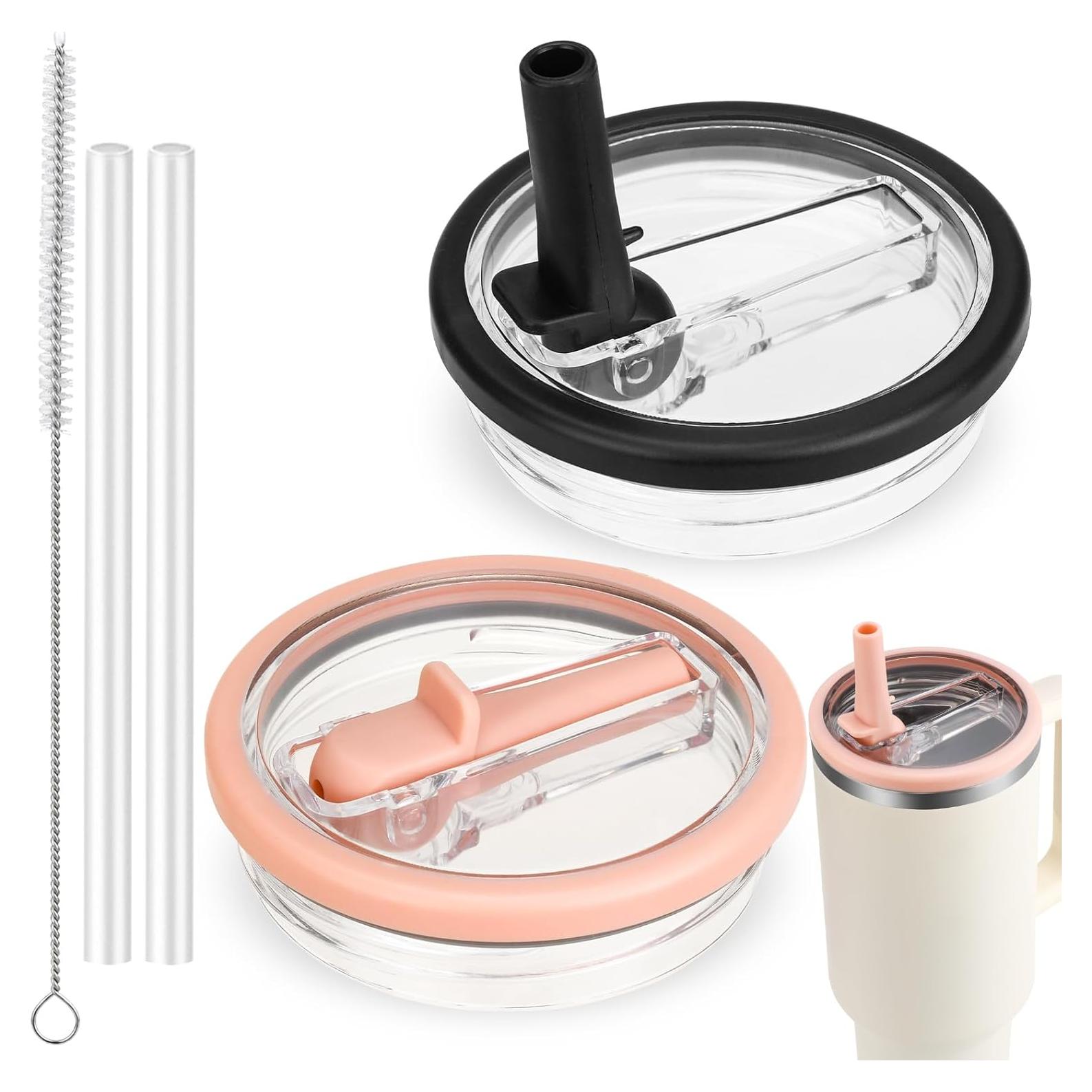 Tapa Plegable para Popote JaunniQir 40 oz Stanley - Antiderrame