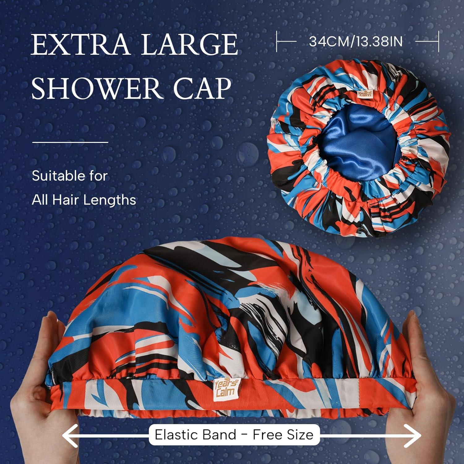 Gorro de Ducha Impermeable Años Calm para Hombres XL