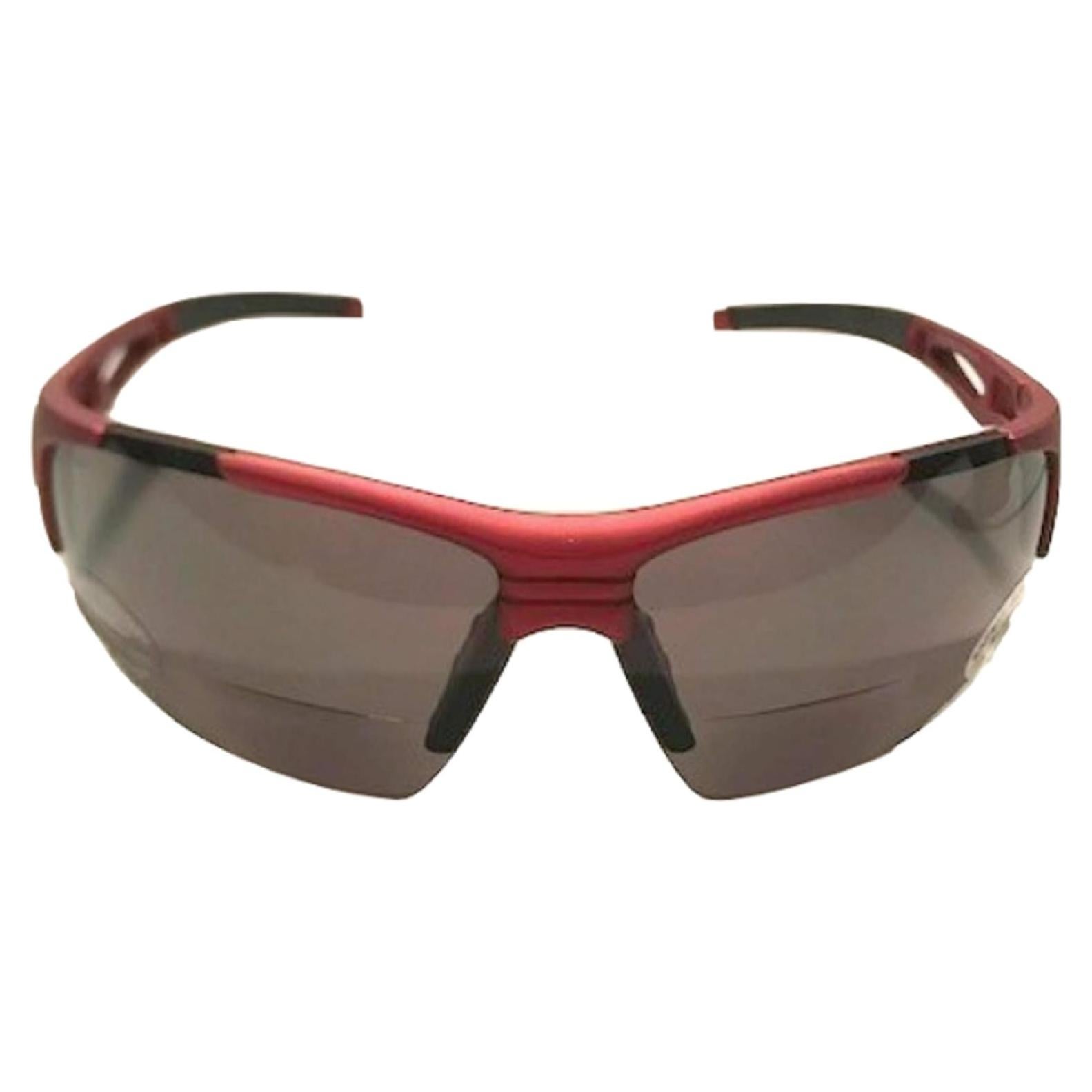 Gafas de Sol Bifocales de Seguridad Jackson 2.00 Rojo/Ahumado