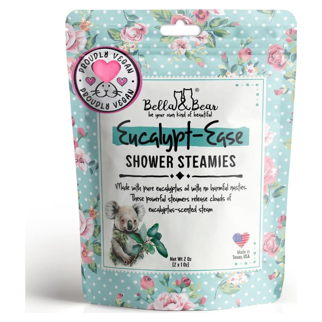 Bombas de Vapor para Ducha Eucalipto Bella & Bear - 2 Tabletas