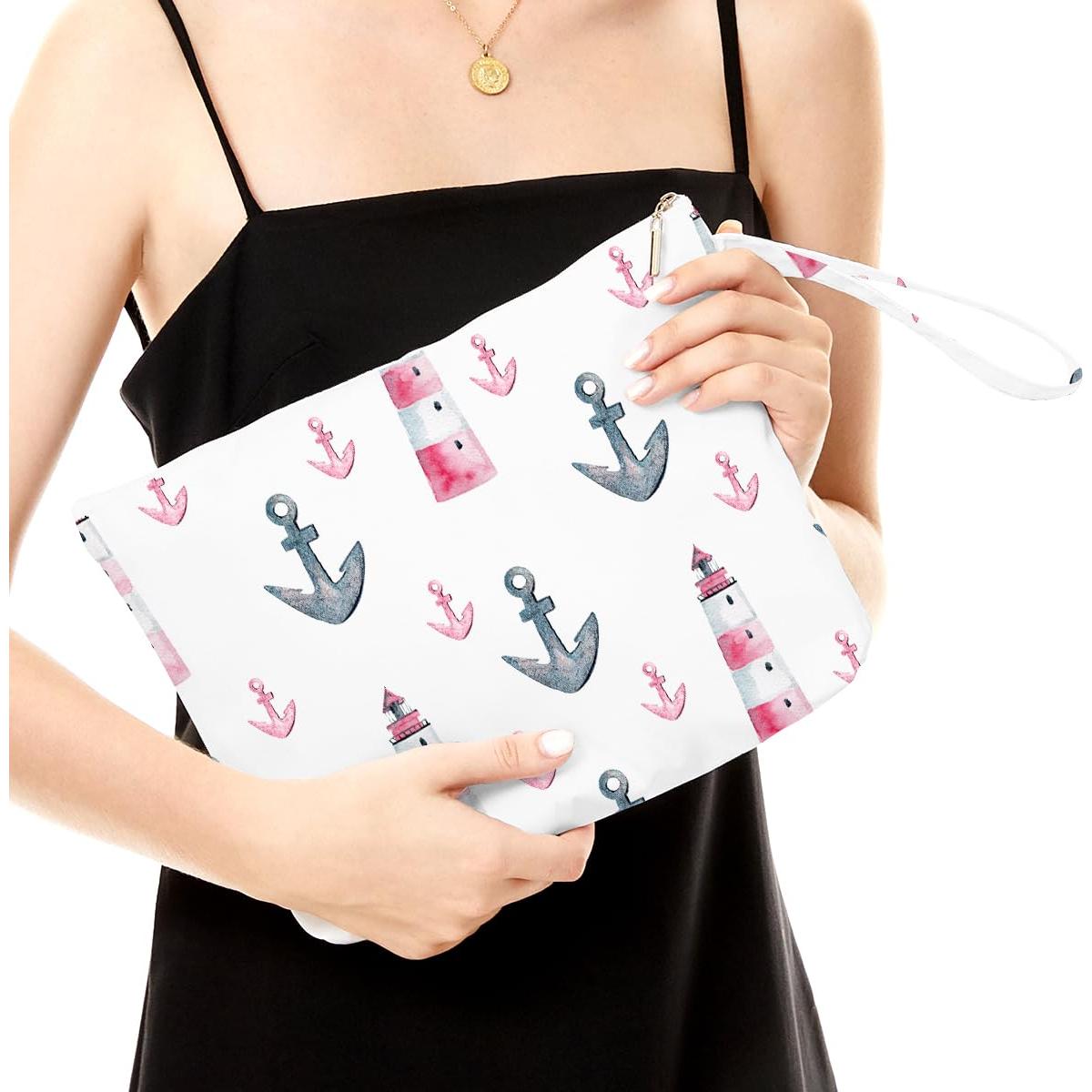 Bolsa de Maquillaje Impermeable Fokongna 30x22cm - Multiusos