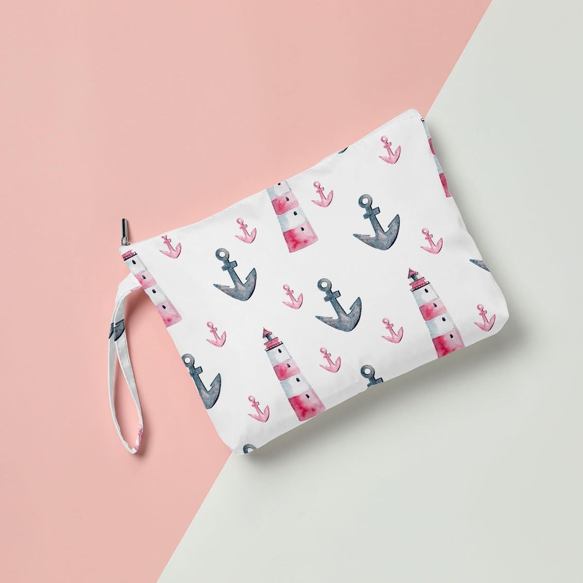 Bolsa de Maquillaje Impermeable Fokongna 30x22cm - Multiusos