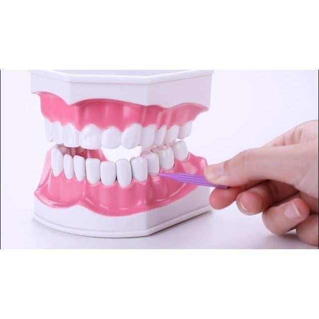 100 Piezas Cepillos Interdentales Patelai Higiene Oral Gris