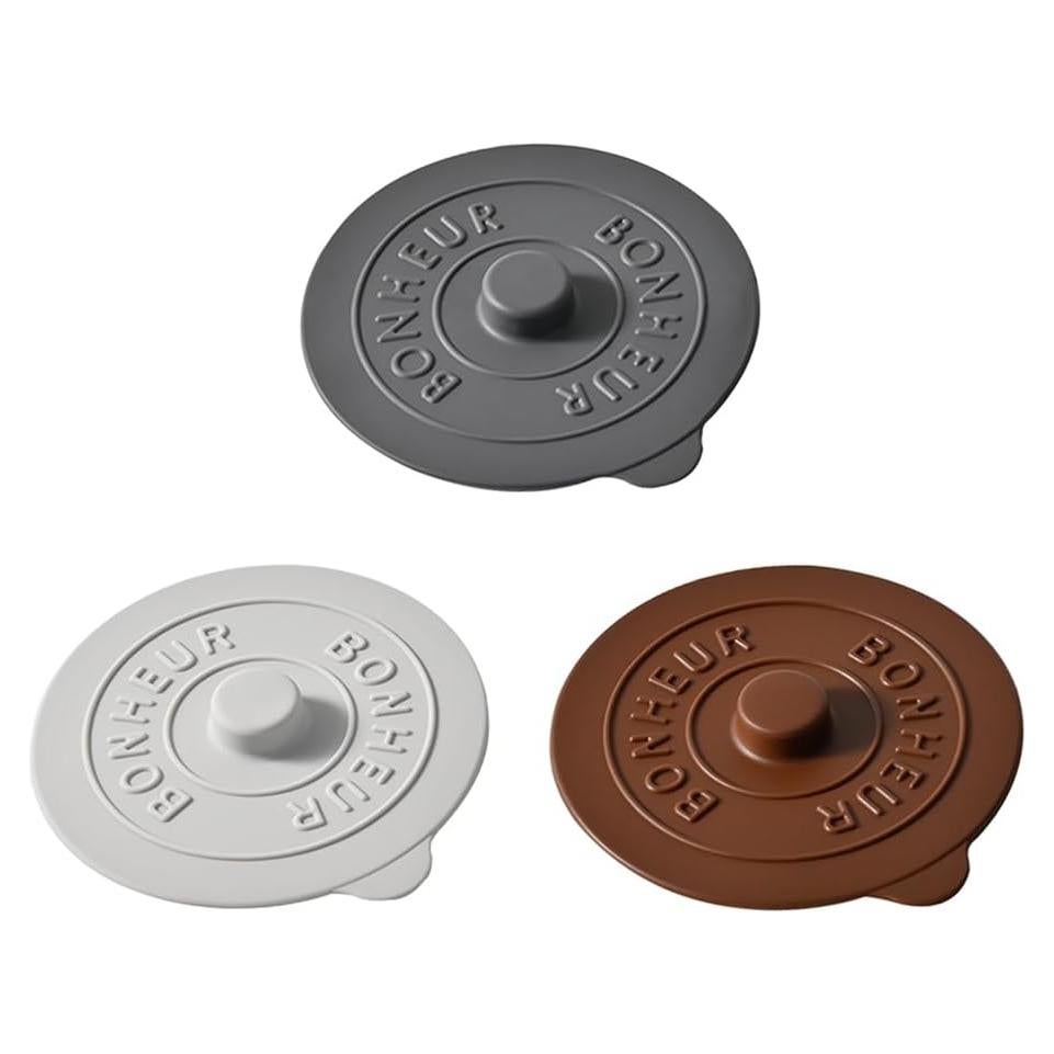 Cubiertas de Silicona Keweilian para Tazas - Juego de 3 Multicolores