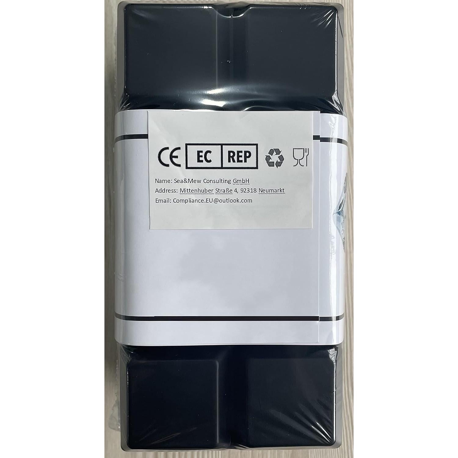 Bandeja de Hielo LessMo con Tapa - 2 Moldes de Silicona Grande