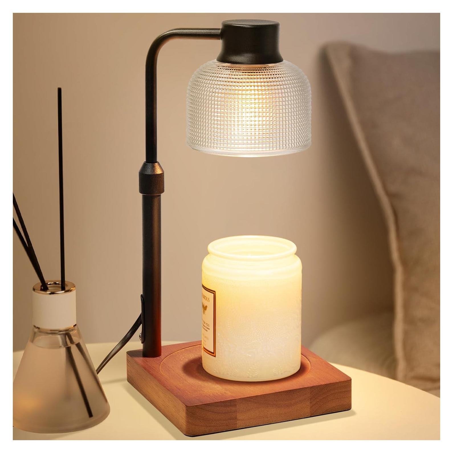 Lámpara Calentadora de Velas KLL Vintage con Temporizador 50W