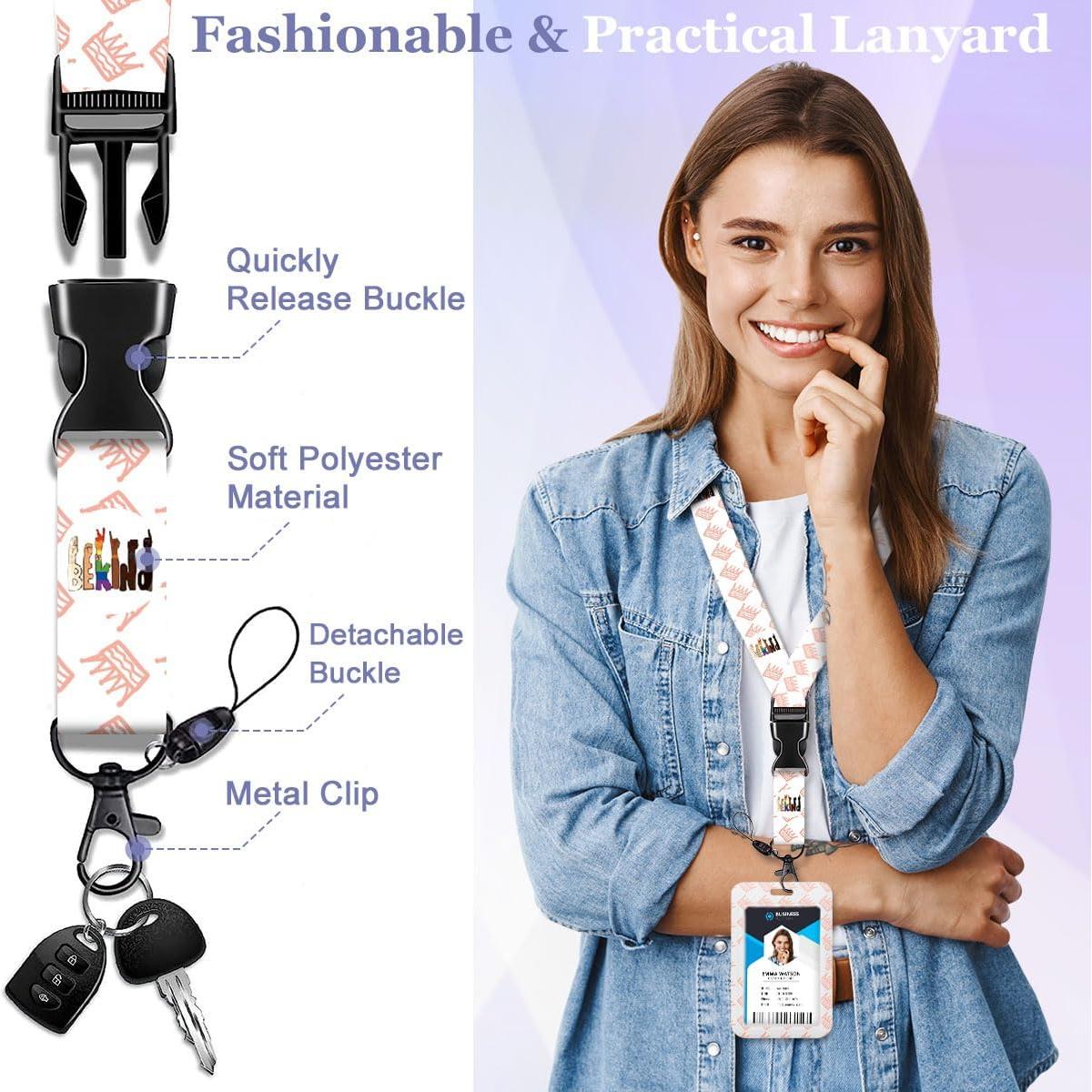 Lanyard con Soporte para Identificación HASFINE Sé Amable