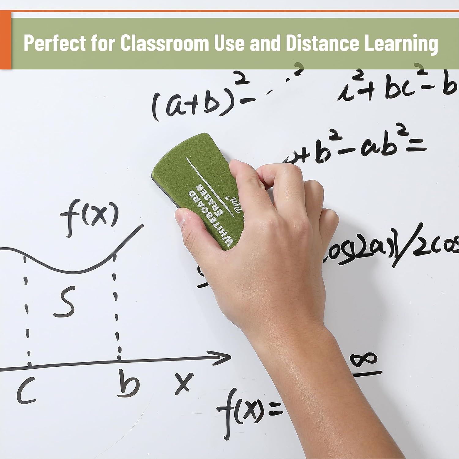 Borradores Magnéticos para Pizarra Blanca Mr. Pen - 8 Colores Terrosos