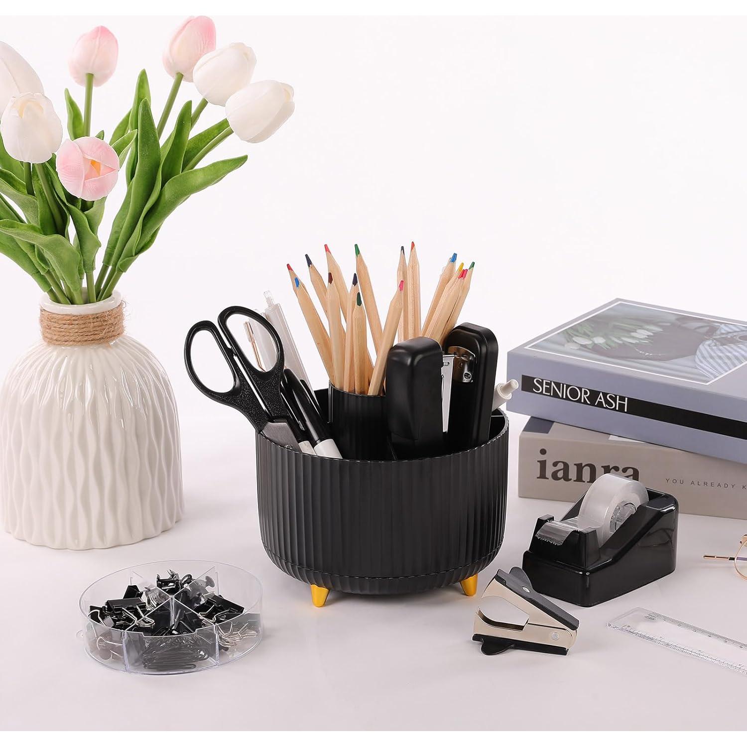 Juego de Suministros de Oficina SKYDUE Negro 10 Piezas