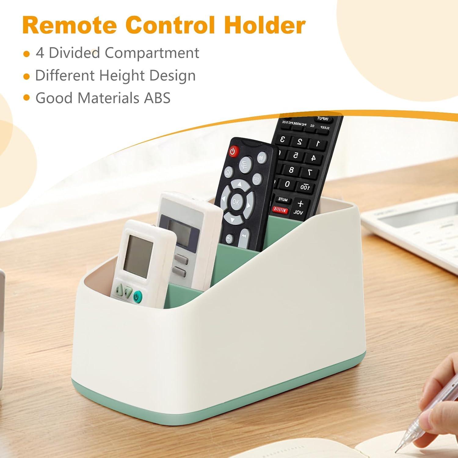 Organizador de Escritorio DESONAUT Verde con 4 Compartimentos