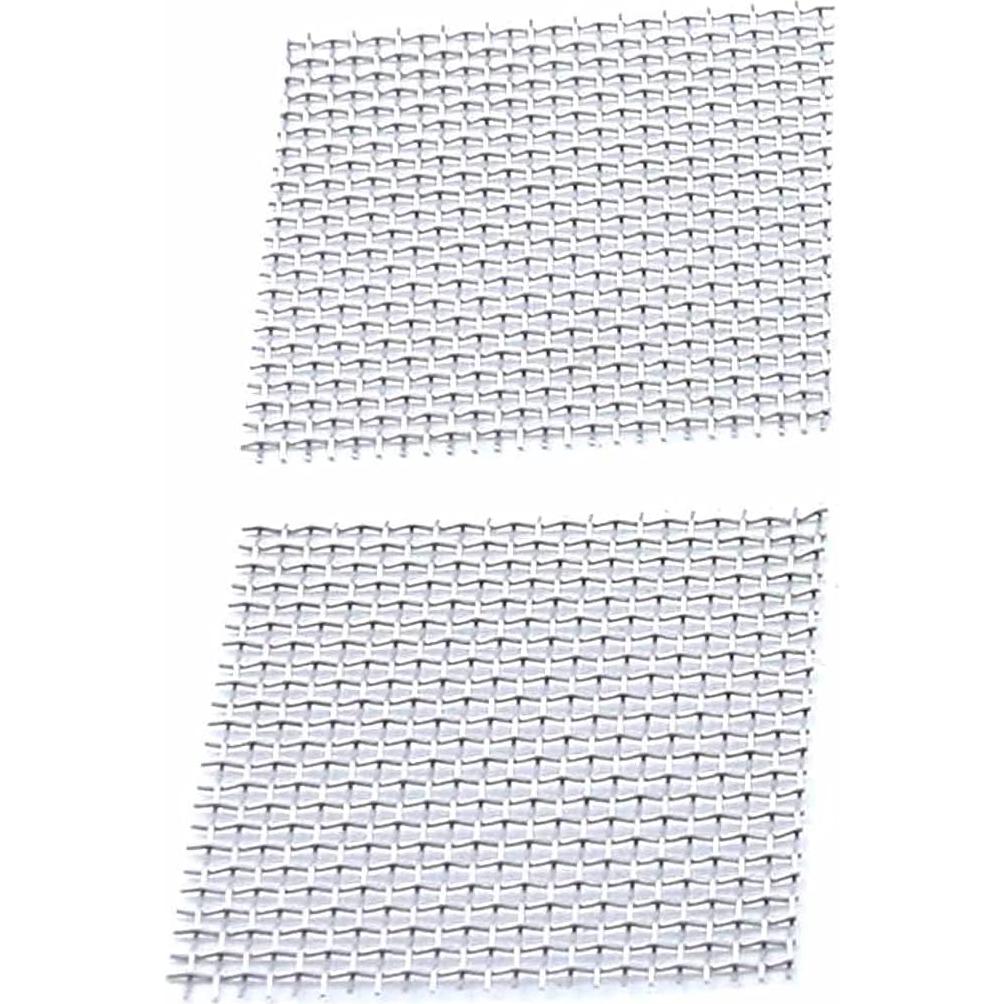 20 Almohadillas de Malla de Alambre Acero Inoxidable Woogim 5x5cm