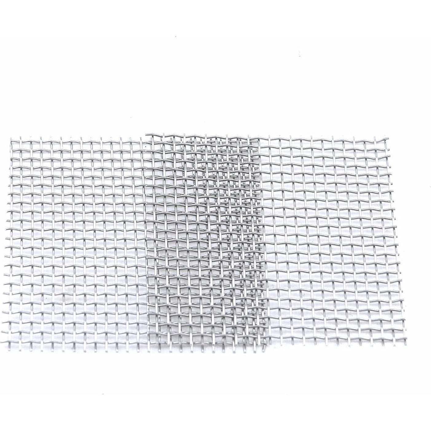 20 Almohadillas de Malla de Alambre Acero Inoxidable Woogim 5x5cm