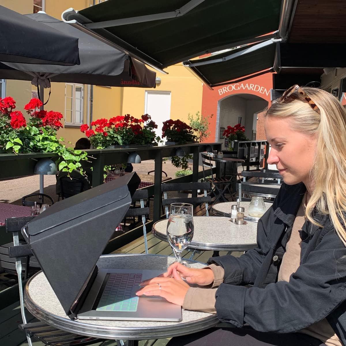 Capota de Sol 4-en-1 Philbert para Laptop 12-14" - Negro