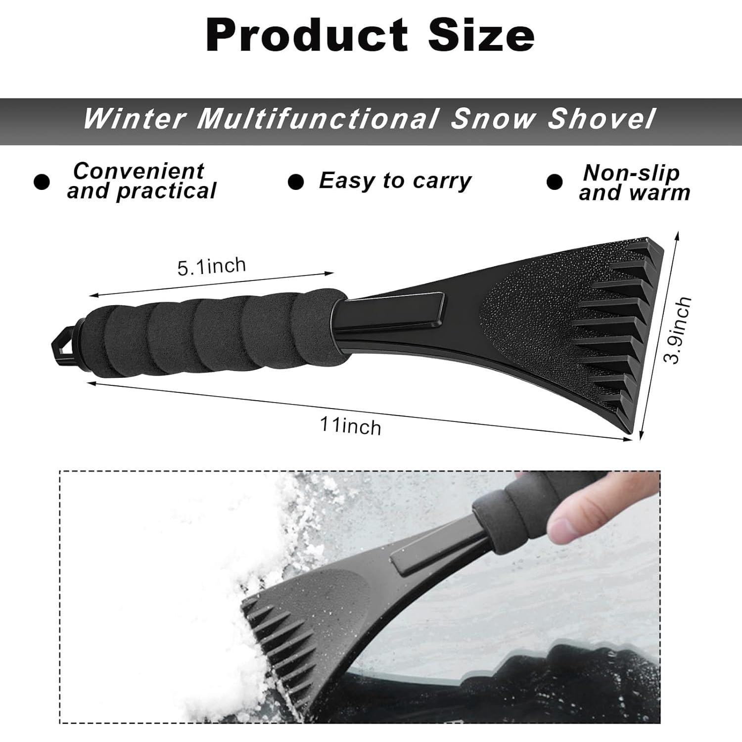 Raspador de Hielo para Parabrisas Ohleats 30.48 cm Antirayaduras