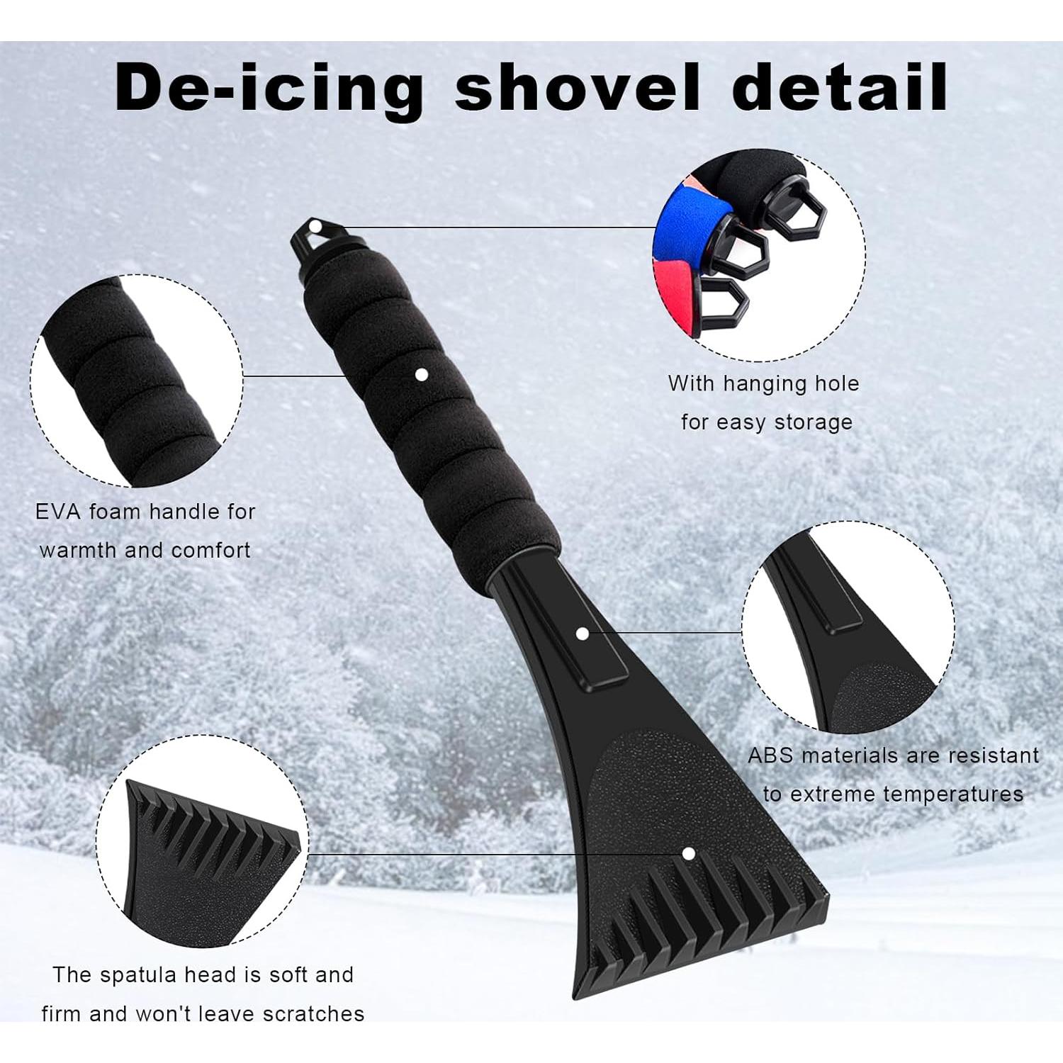 Raspador de Hielo para Parabrisas Ohleats 30.48 cm Antirayaduras