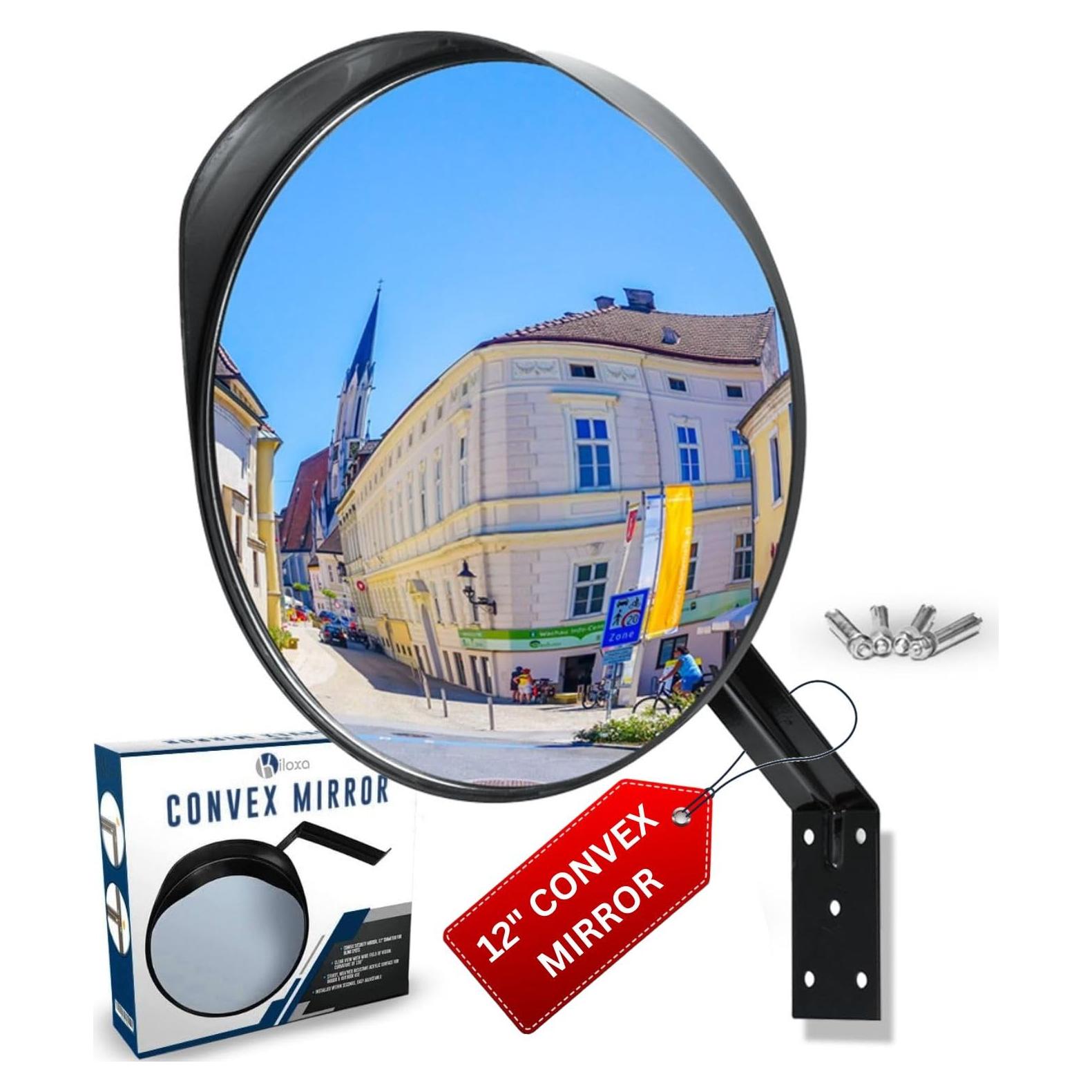 Espejo Convexo de Seguridad Kiloxa 30.48 cm Ajustable