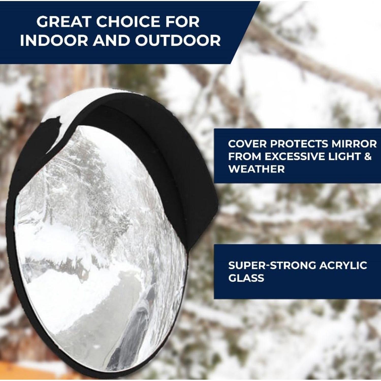 Espejo Convexo de Seguridad Kiloxa 30.48 cm Ajustable