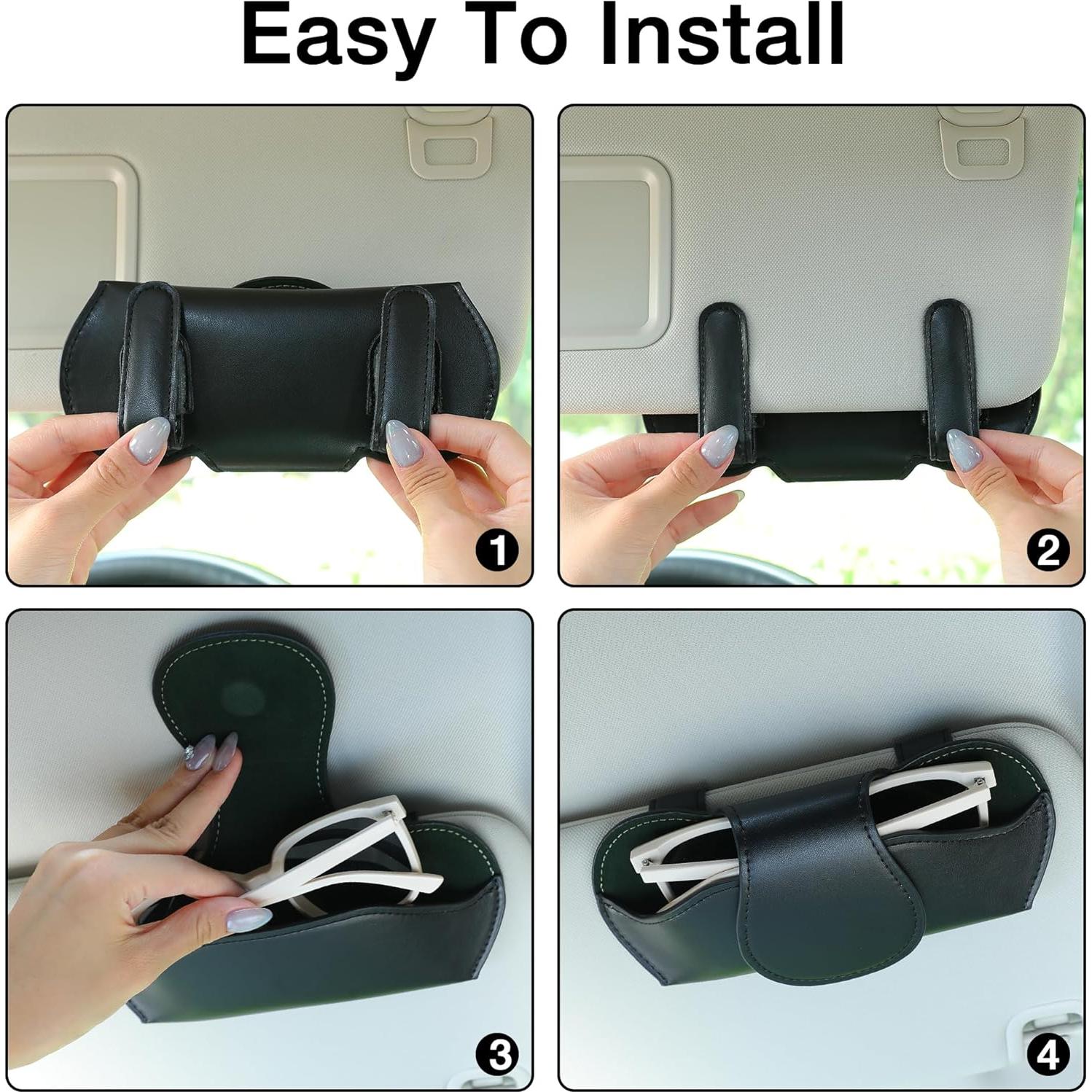 Soporte para Gafas de Sol KINIVA Negro con Cierre Magnético