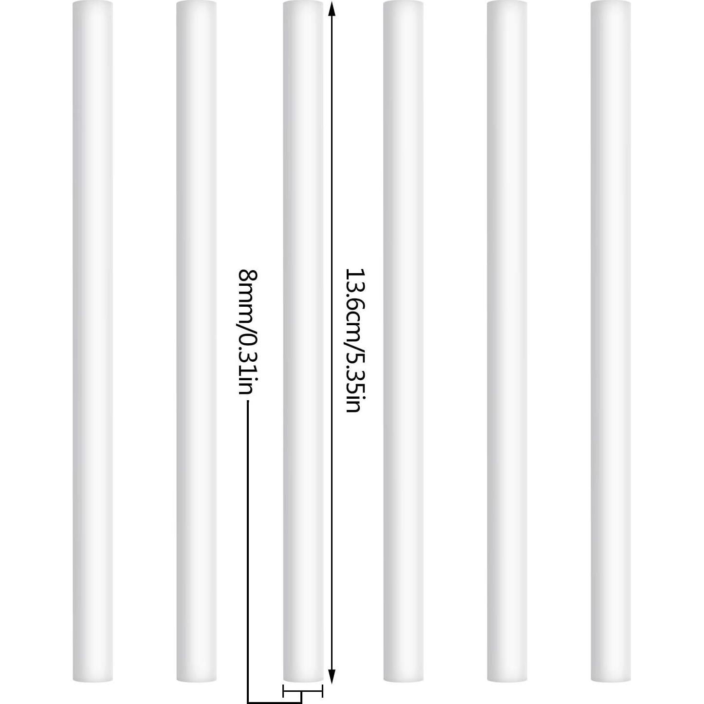 24 Varitas de Filtro de Recambio Mudder para Humidificador 13.6 cm