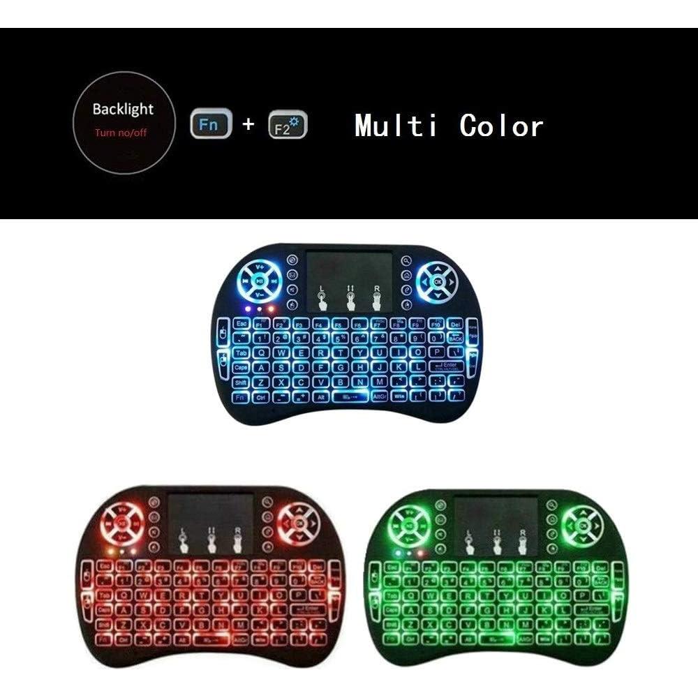 Teclado Inalámbrico BIFANS C11 con Touchpad y Retroiluminación