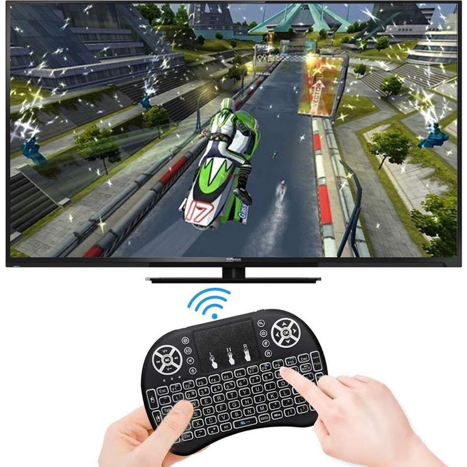 Teclado Inalámbrico BIFANS C11 con Touchpad y Retroiluminación