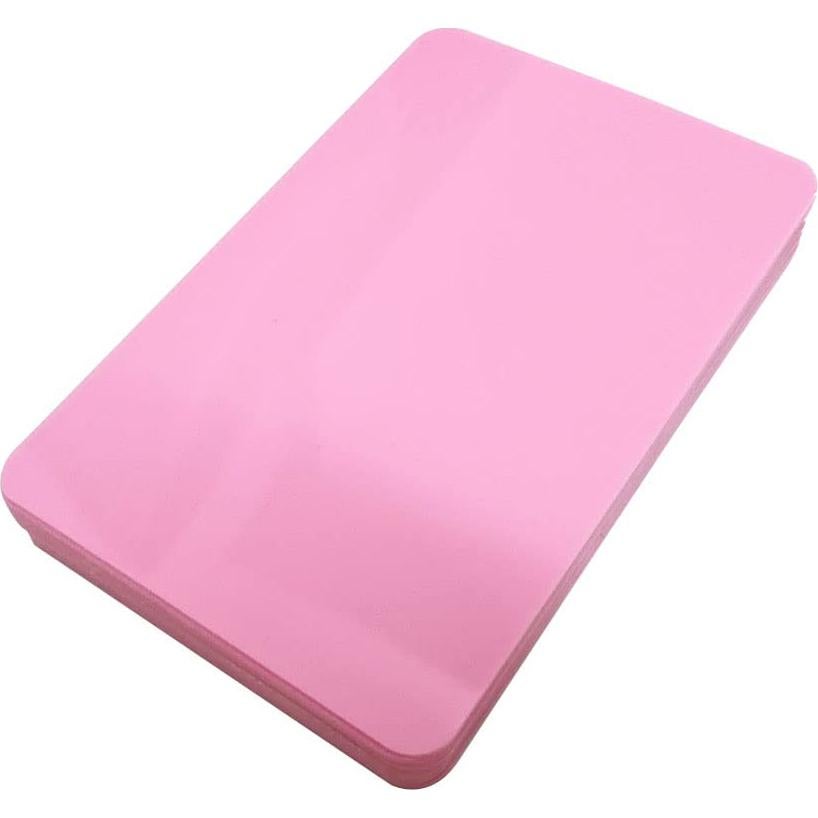 Set de 15 Placas de Estampado de Uñas VNC Rosa 9.5x14.5cm