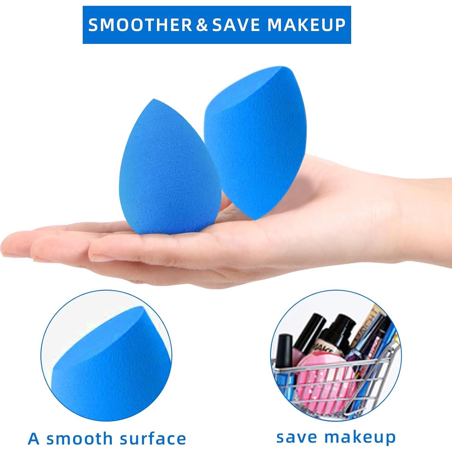 Set de 10 Esponjas de Maquillaje AIMILIQI Multicolores