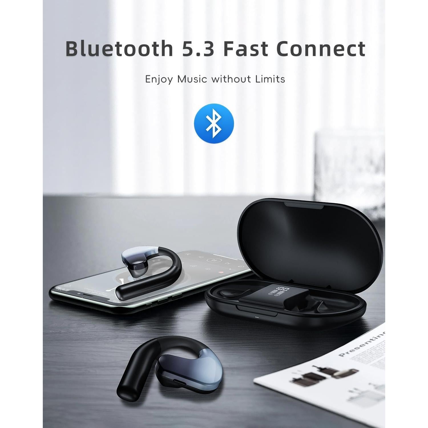 Auriculares Inalámbricos HIFI WALKER T20 Bluetooth 5.3 50h