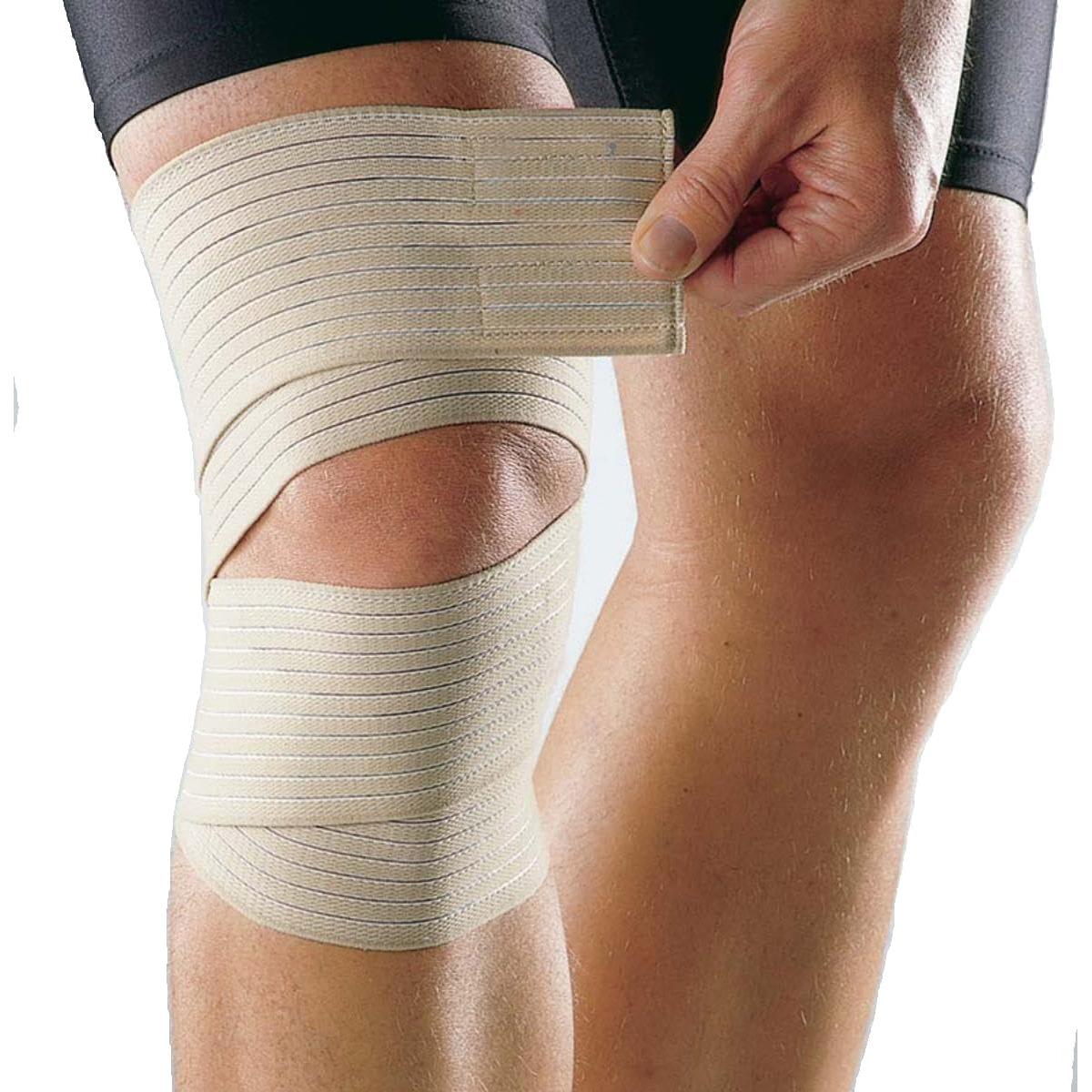 Soporte de Rodilla Elástico YUIHPA 180 cm Beige para Dolor Articular