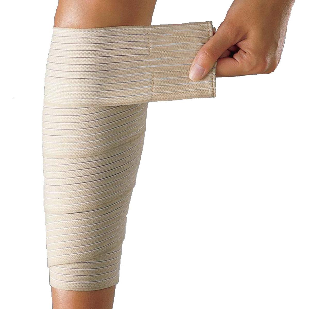 Soporte de Rodilla Elástico YUIHPA 180 cm Beige para Dolor Articular