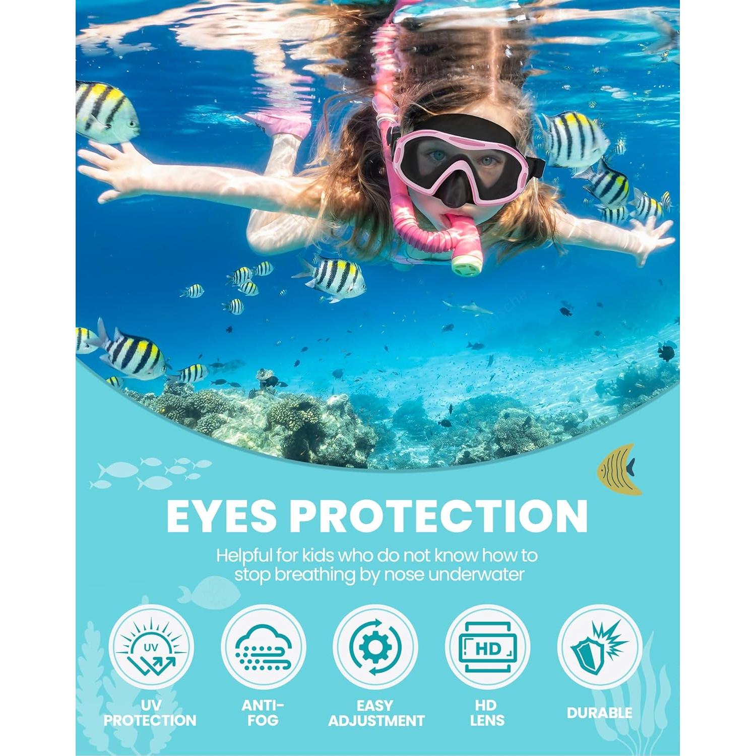 Gafas de natación OutdoorMaster Stingray para niños 5-12 años