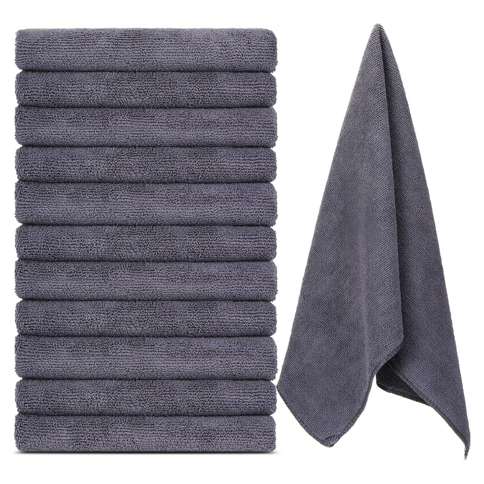 Toallas de Microfibra Handepo 12 Pcs 30x76 cm Absorbentes