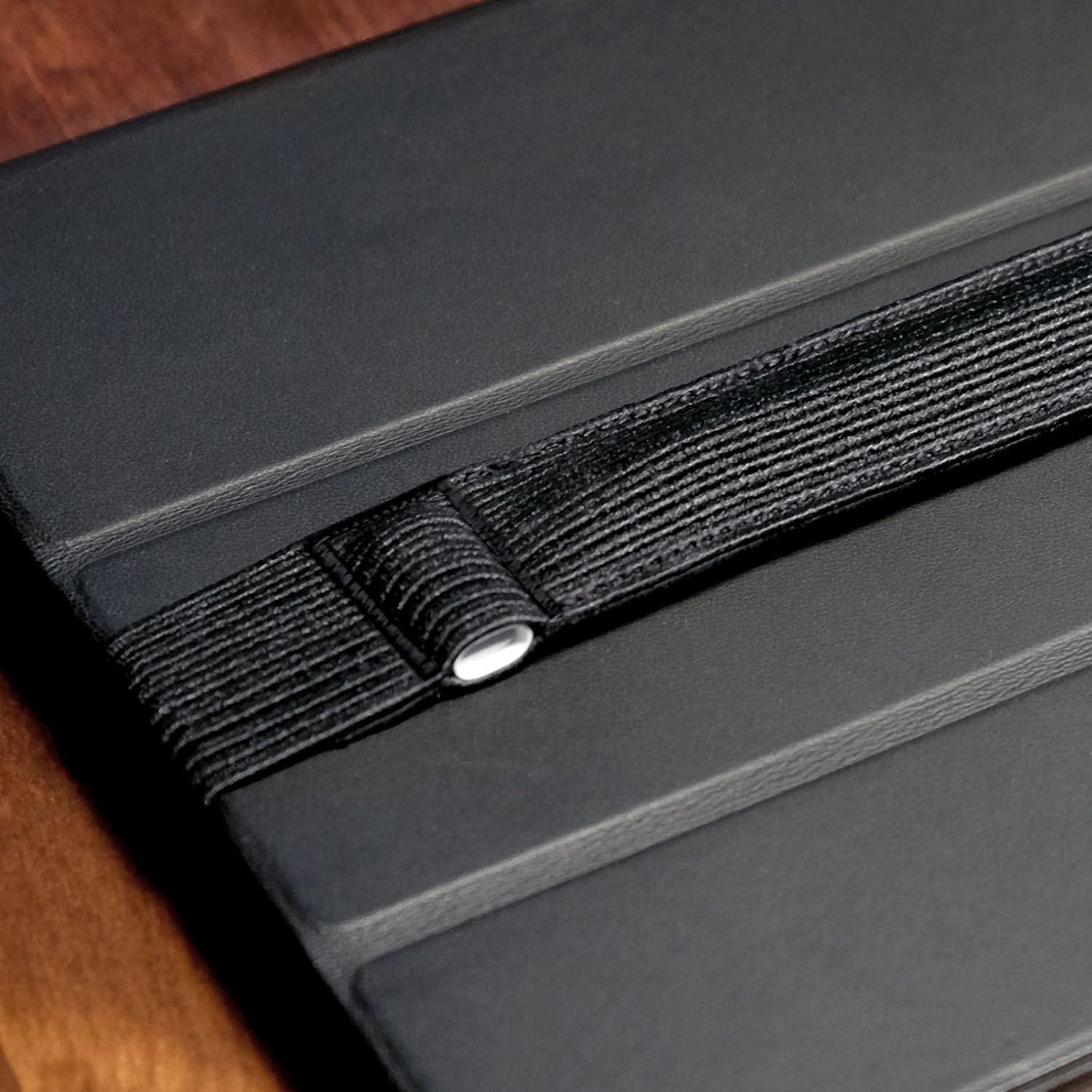 Funda para Apple Pencil Stylus Sling - Costura Negra - 9.7/10.5/11"