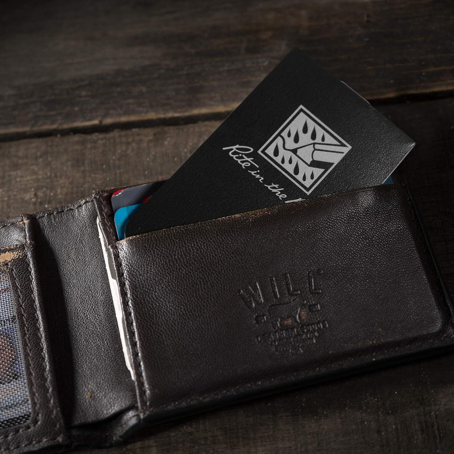 Cuaderno Impermeable Rite in the Rain On The Go Negro 6 Páginas