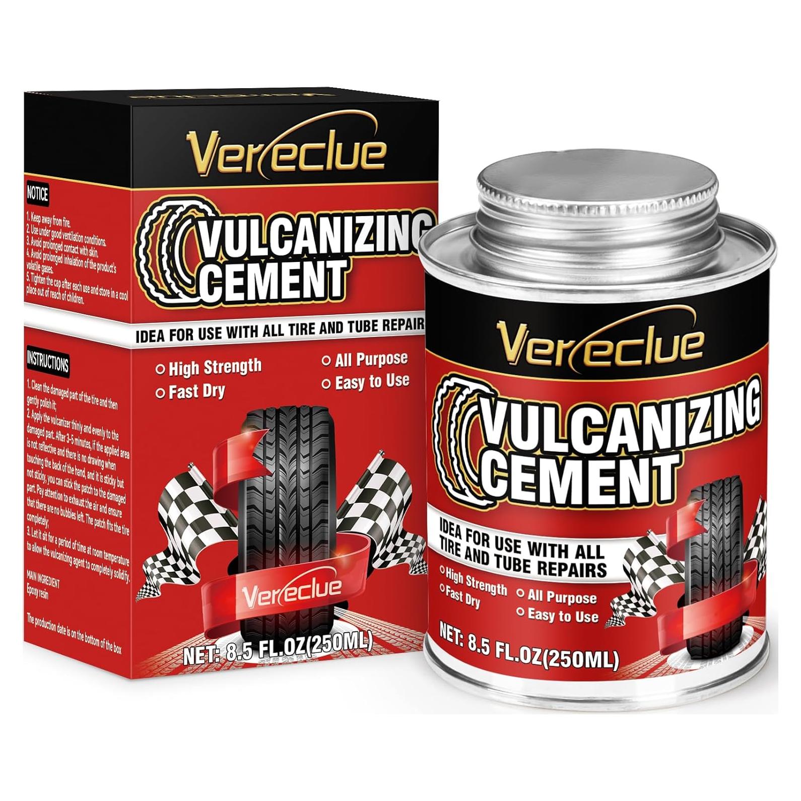 Cemento Vulcanizante Vereclue 240ml para Reparación de Neumáticos
