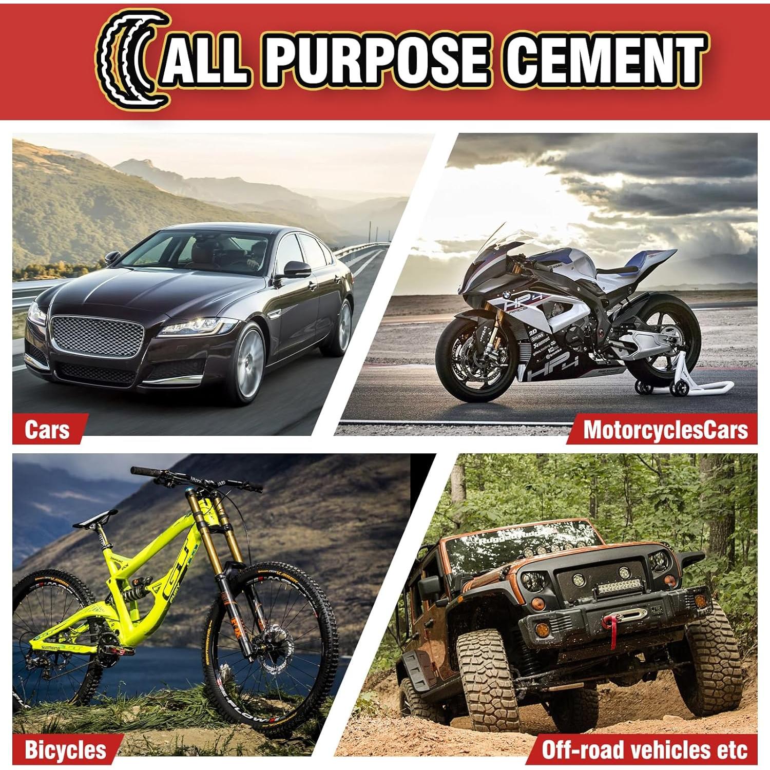 Cemento Vulcanizante Vereclue 240ml para Reparación de Neumáticos