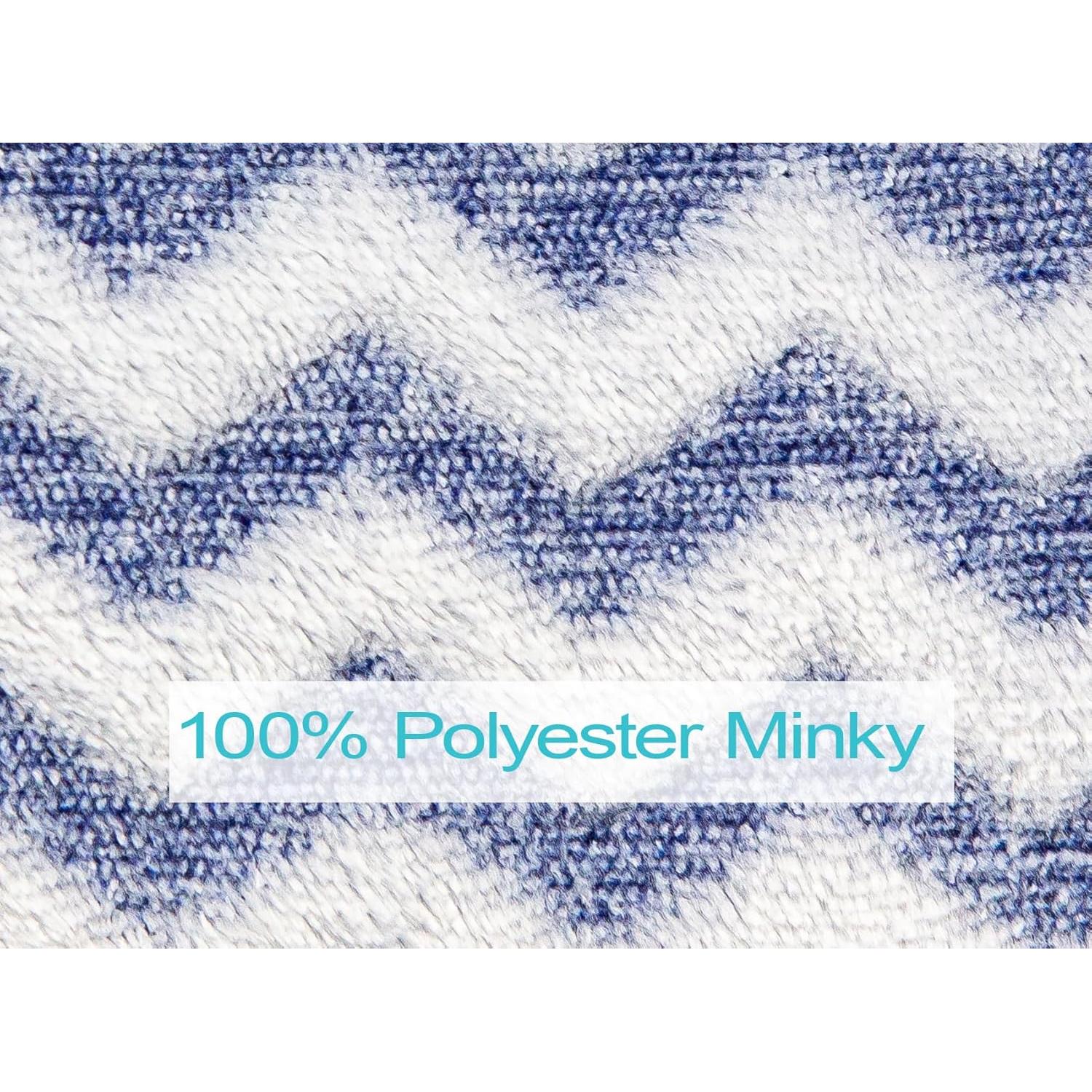 Cubierta de Asiento de Auto Infantil Niko Easy Wash - Chevron Azul - Ajuste Universal