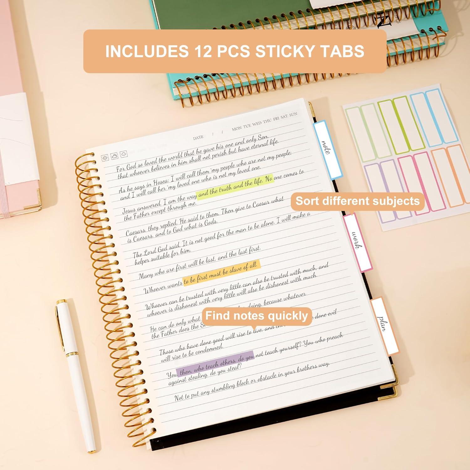 Cuaderno Espiral Tapa Dura A4 FLYING EAGLE Negro 200 Páginas