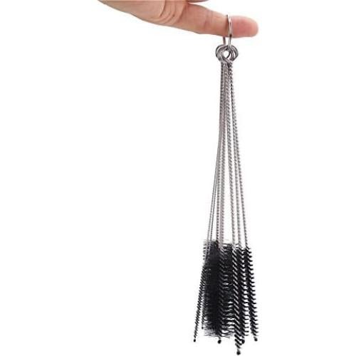 Kit de 10 Cepillos de Limpieza DECORA para Tubos y Pajitas