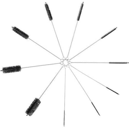 Kit de 10 Cepillos de Limpieza DECORA para Tubos y Pajitas