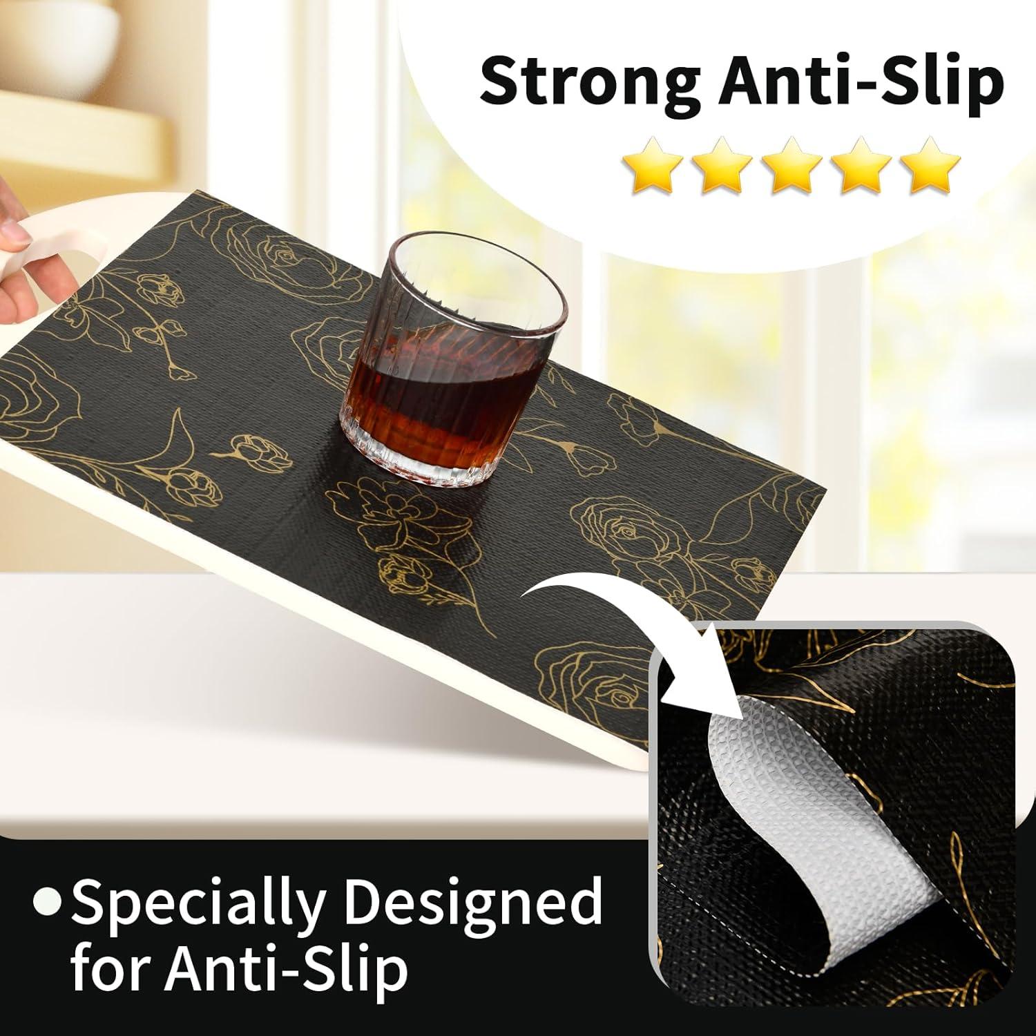 Forro de Cajón Antideslizante Cismmy 30.48cm x 600cm Floral