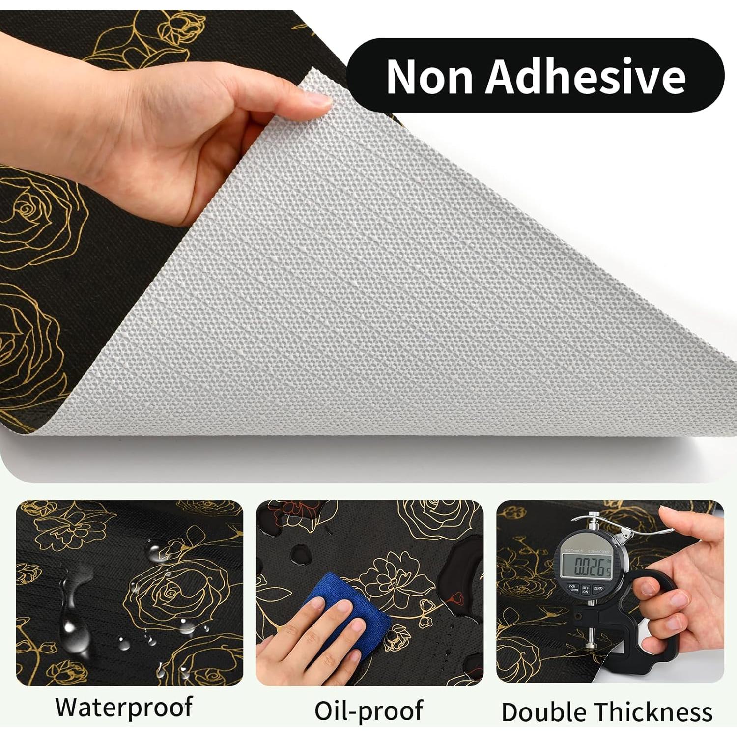 Forro de Cajón Antideslizante Cismmy 30.48cm x 600cm Floral