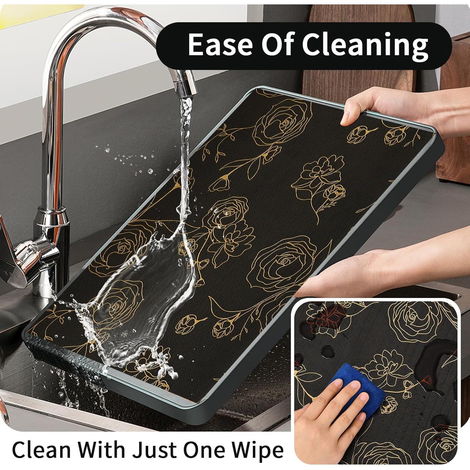 Forro de Cajón Antideslizante Cismmy 30.48cm x 600cm Floral