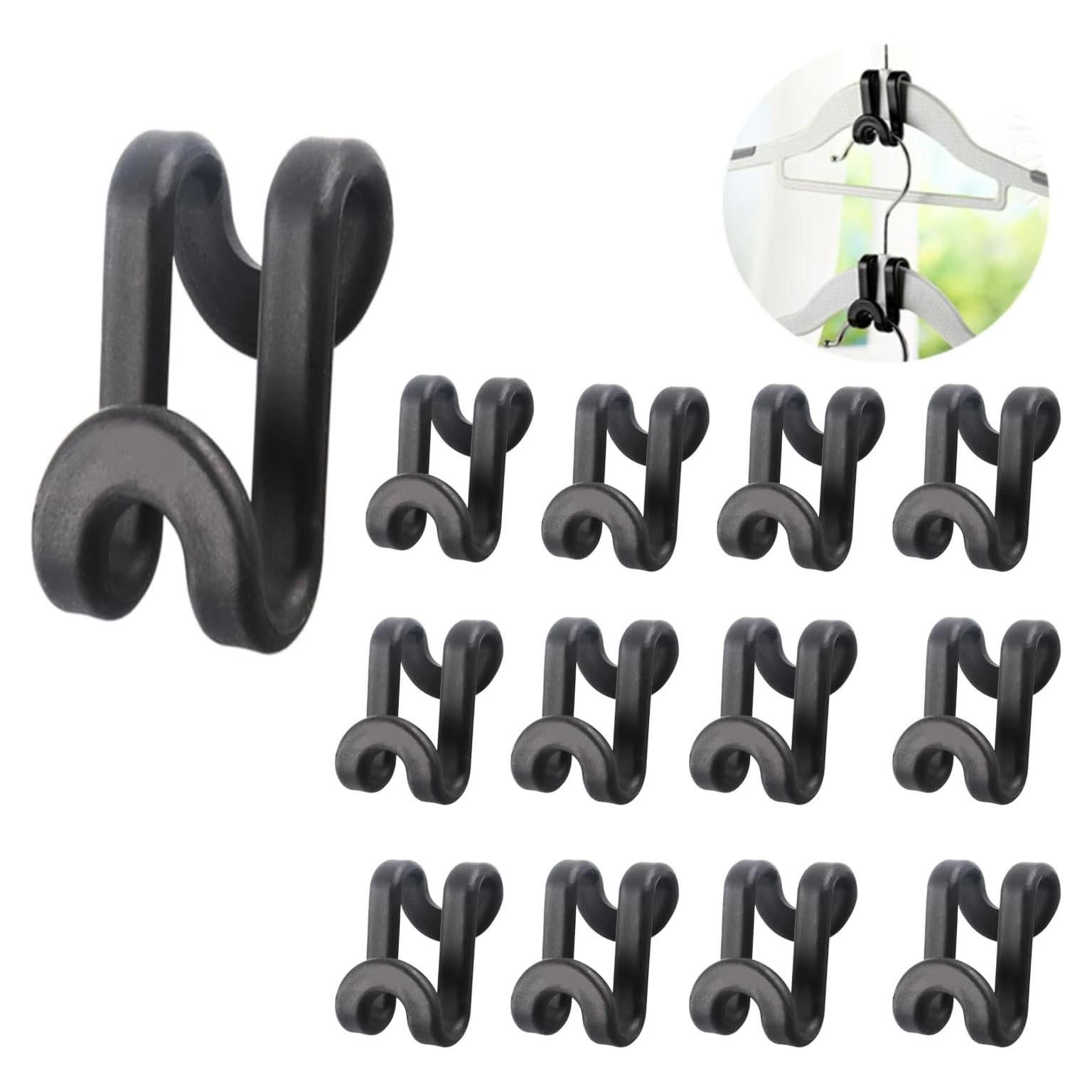 70 Ganchos Conectores de Plástico ABS Negro DHDestined Fateful