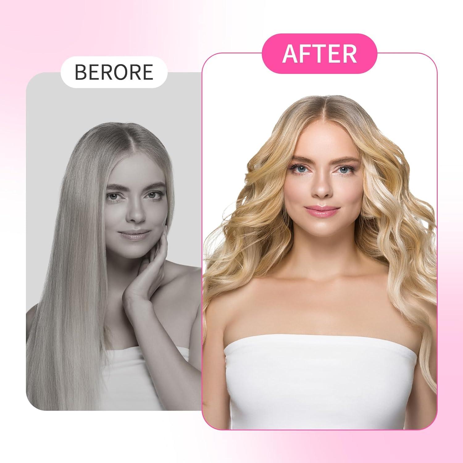 60 Rulos de Espuma Amzpus para Cabello - Suaves y Duraderos