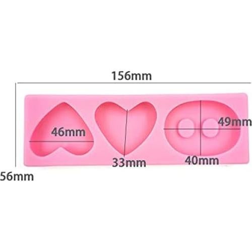 Molde de Silicona Cestony Orejas de Cerdo para Pasteles y Jabón