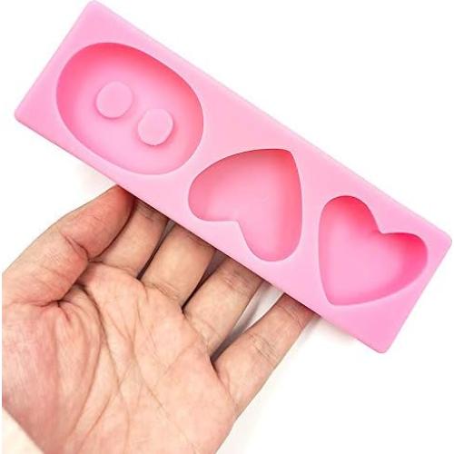 Molde de Silicona Cestony Orejas de Cerdo para Pasteles y Jabón