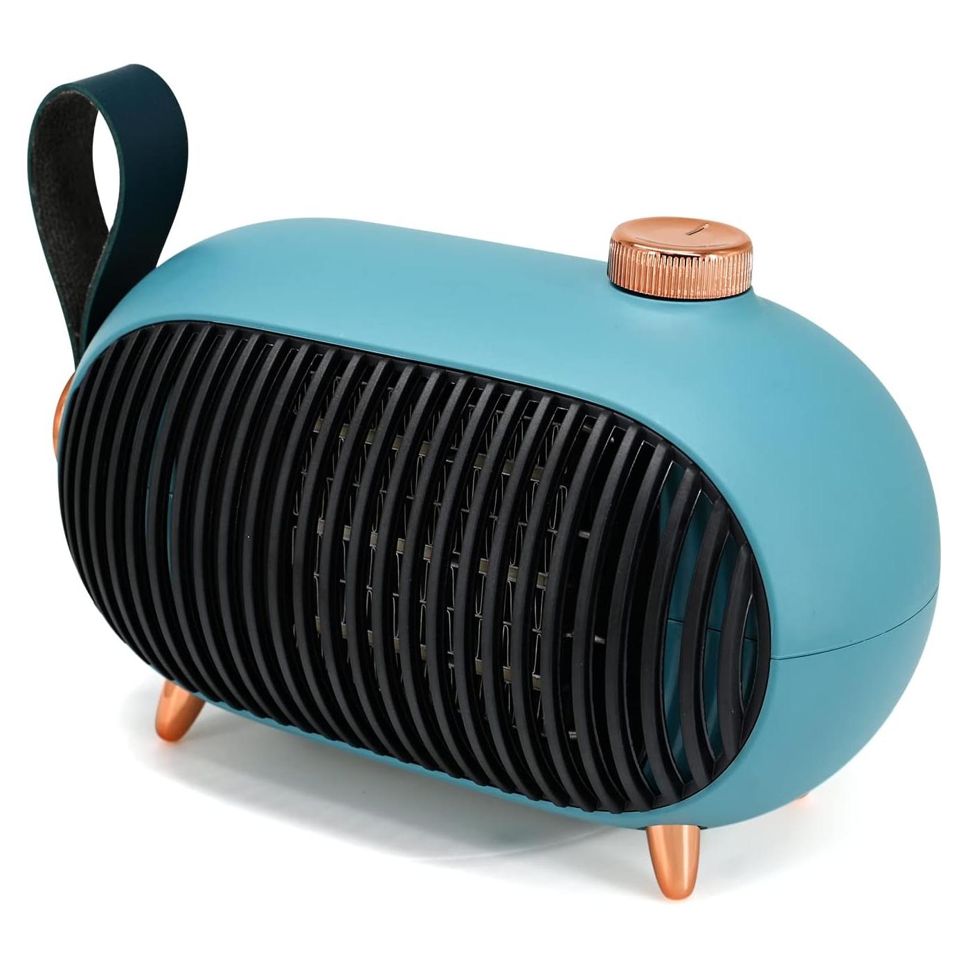 Calentador Eléctrico Portátil Metkiio N301 Verde 900W