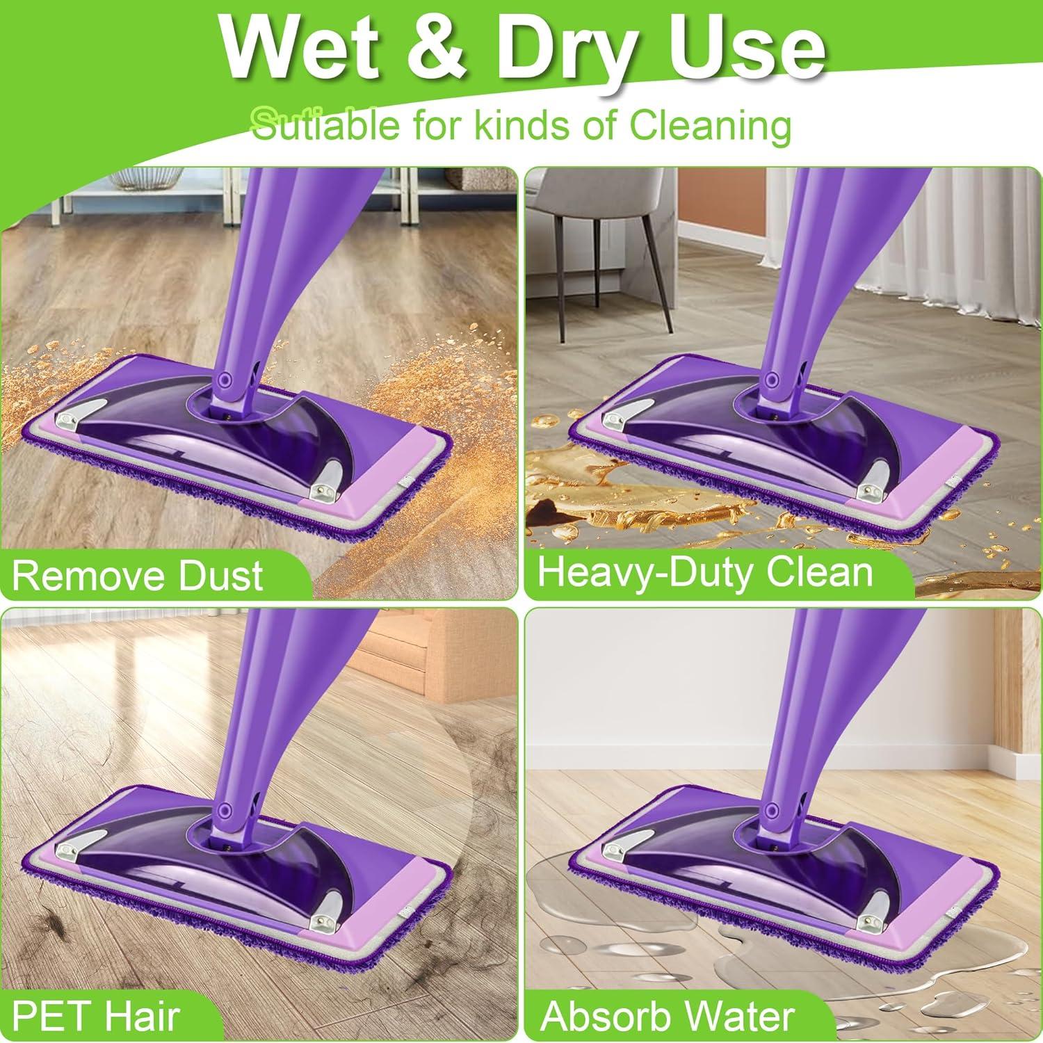 Paños de Mopa Reutilizables Aifacay para Swiffer Wet Jet - 6 Piezas